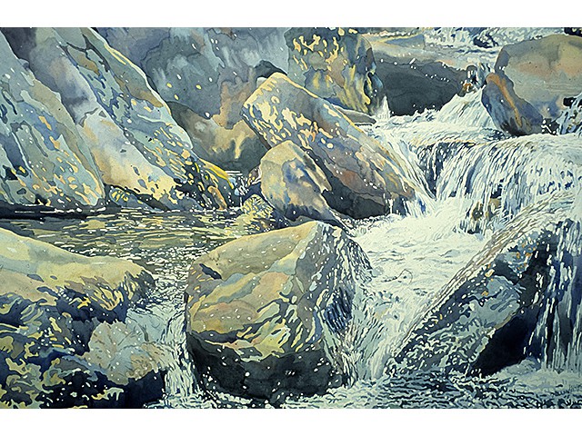 Richard Siegel-Blue Ridge Lower Falls