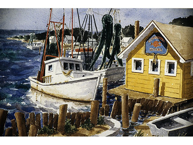 William James-  Southport Harbor 