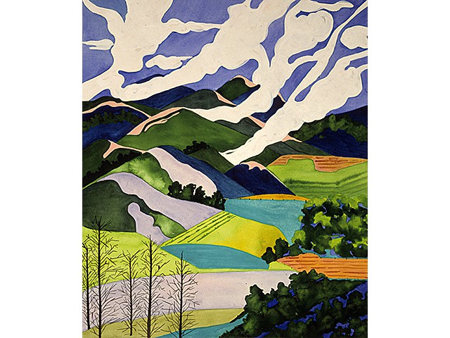 Bonnie Dempster-Ghost Clouds Over Patchwork Mtns