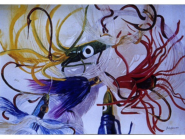 Pat Holscher-Eying the Catch