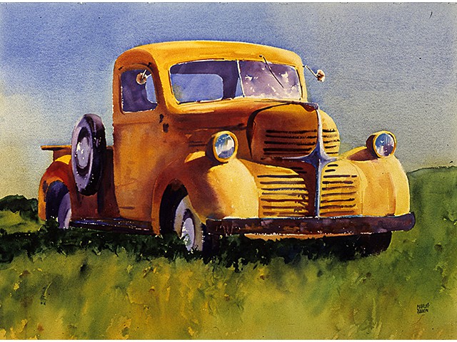 Charles Sharpe-  Yellow Truck 