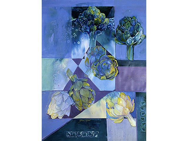 Gloria Affenit-  Arty Artichokes 