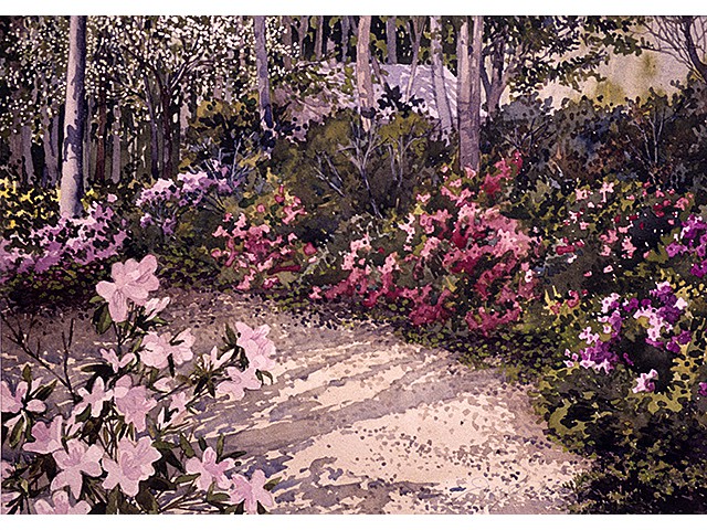 Joan Sanders-  Azalea Path 