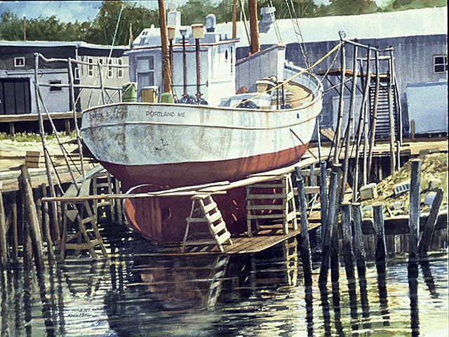Richard Kaiser-  The Carol S. in Drydock
