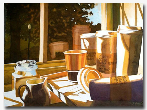 Watercolor painting by Fuquay-Varina artist Rocky Alexander