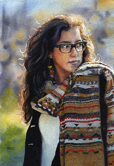 Watercolor painting by Anthony Pfohl