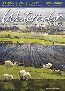 Iain Stewart watercolor painting